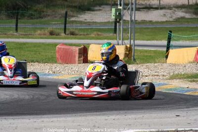 17 et 18/09/2005 : Coupe de France N100 & N125 à Lavelanet (Stéphane Agnus) 2005 — karting