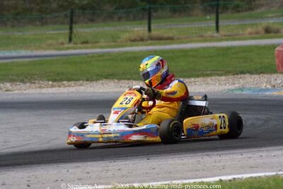 17 et 18/09/2005 : Coupe de France N100 & N125 à Lavelanet (Stéphane Agnus) 2005 — karting