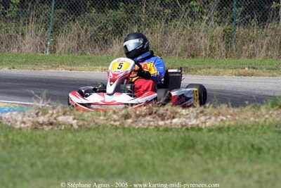 17 et 18/09/2005 : Coupe de France N100 & N125 à Lavelanet (Stéphane Agnus) 2005 — karting