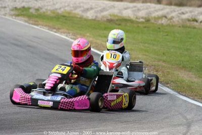 17 et 18/09/2005 : Coupe de France N100 & N125 à Lavelanet (Stéphane Agnus) 2005 — karting