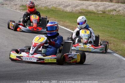 17 et 18/09/2005 : Coupe de France N100 & N125 à Lavelanet (Stéphane Agnus) 2005 — karting