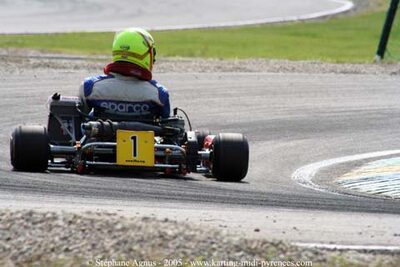 17 et 18/09/2005 : Coupe de France N100 & N125 à Lavelanet (Stéphane Agnus) 2005 — karting