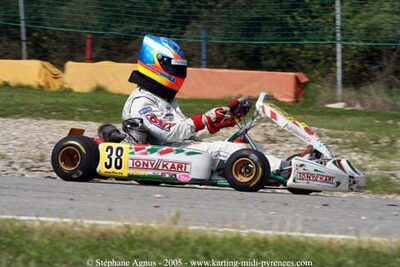 17 et 18/09/2005 : Coupe de France N100 & N125 à Lavelanet (Stéphane Agnus) 2005 — karting