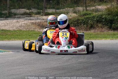 17 et 18/09/2005 : Coupe de France N100 & N125 à Lavelanet (Stéphane Agnus) 2005 — karting