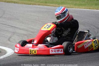 17 et 18/09/2005 : Coupe de France N100 & N125 à Lavelanet (Stéphane Agnus) 2005 — karting