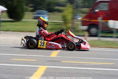 17 et 18/09/2005 : Coupe de France N100 & N125 à Lavelanet (Stéphane Agnus) 2005 — karting