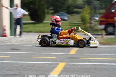 17 et 18/09/2005 : Coupe de France N100 & N125 à Lavelanet (Stéphane Agnus) 2005 — karting