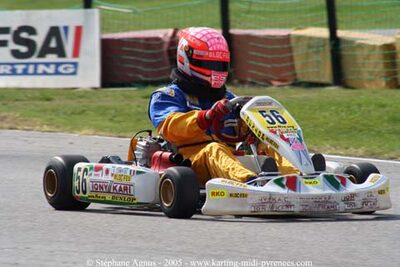 17 et 18/09/2005 : Coupe de France N100 & N125 à Lavelanet (Stéphane Agnus) 2005 — karting