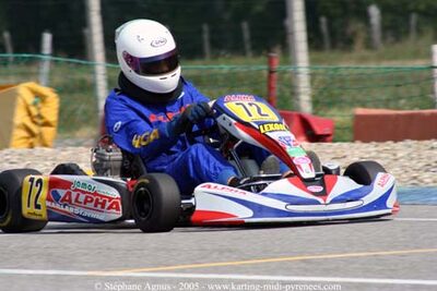 17 et 18/09/2005 : Coupe de France N100 & N125 à Lavelanet (Stéphane Agnus) 2005 — karting
