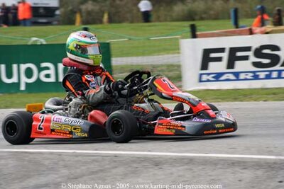 17 et 18/09/2005 : Coupe de France N100 & N125 à Lavelanet (Stéphane Agnus) 2005 — karting