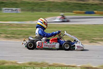 17 et 18/09/2005 : Coupe de France N100 & N125 à Lavelanet (Stéphane Agnus) 2005 — karting