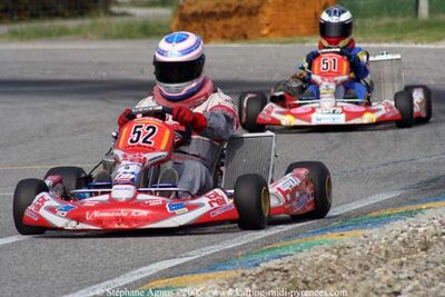 17 et 18/09/2005 : Coupe de France N100 & N125 à Lavelanet (Stéphane Agnus) 2005 — karting