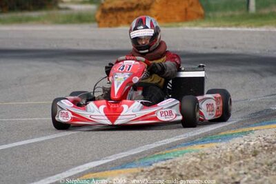 17 et 18/09/2005 : Coupe de France N100 & N125 à Lavelanet (Stéphane Agnus) 2005 — karting