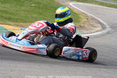 17 et 18/09/2005 : Coupe de France N100 & N125 à Lavelanet (Stéphane Agnus) 2005 — karting