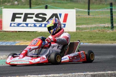 17 et 18/09/2005 : Coupe de France N100 & N125 à Lavelanet (Stéphane Agnus) 2005 — karting
