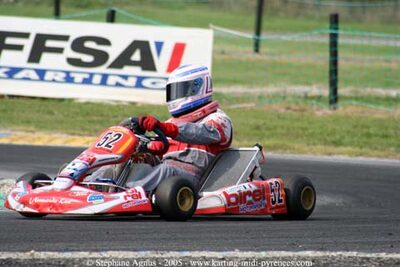 17 et 18/09/2005 : Coupe de France N100 & N125 à Lavelanet (Stéphane Agnus) 2005 — karting
