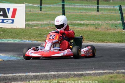 17 et 18/09/2005 : Coupe de France N100 & N125 à Lavelanet (Stéphane Agnus) 2005 — karting
