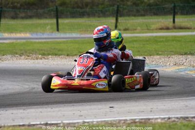 17 et 18/09/2005 : Coupe de France N100 & N125 à Lavelanet (Stéphane Agnus) 2005 — karting
