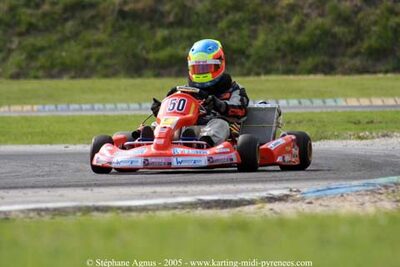 17 et 18/09/2005 : Coupe de France N100 & N125 à Lavelanet (Stéphane Agnus) 2005 — karting