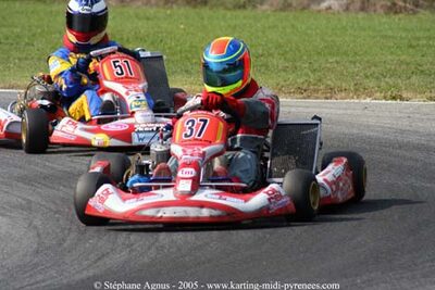 17 et 18/09/2005 : Coupe de France N100 & N125 à Lavelanet (Stéphane Agnus) 2005 — karting