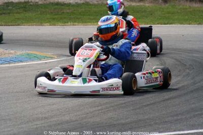 17 et 18/09/2005 : Coupe de France N100 & N125 à Lavelanet (Stéphane Agnus) 2005 — karting