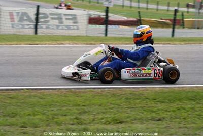 17 et 18/09/2005 : Coupe de France N100 & N125 à Lavelanet (Stéphane Agnus) 2005 — karting