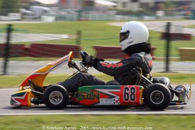 17 et 18/09/2005 : Coupe de France N100 & N125 à Lavelanet (Stéphane Agnus) 2005 — karting