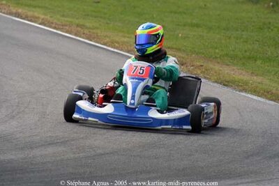17 et 18/09/2005 : Coupe de France N100 & N125 à Lavelanet (Stéphane Agnus) 2005 — karting