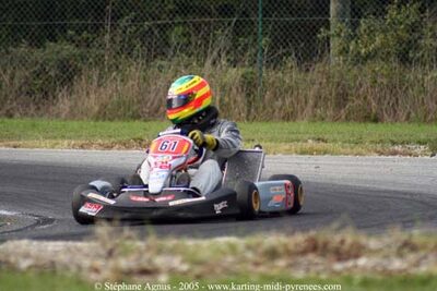 17 et 18/09/2005 : Coupe de France N100 & N125 à Lavelanet (Stéphane Agnus) 2005 — karting