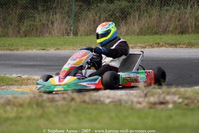 17 et 18/09/2005 : Coupe de France N100 & N125 à Lavelanet (Stéphane Agnus) 2005 — karting