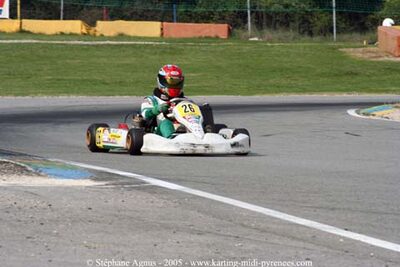 17 et 18/09/2005 : Coupe de France N100 & N125 à Lavelanet (Stéphane Agnus) 2005 — karting