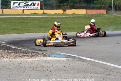 17 et 18/09/2005 : Coupe de France N100 & N125 à Lavelanet (Stéphane Agnus) 2005 — karting