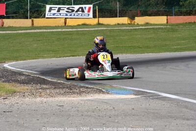 17 et 18/09/2005 : Coupe de France N100 & N125 à Lavelanet (Stéphane Agnus) 2005 — karting