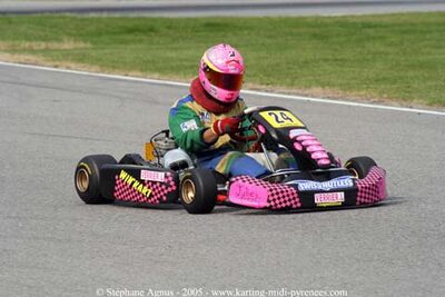 17 et 18/09/2005 : Coupe de France N100 & N125 à Lavelanet (Stéphane Agnus) 2005 — karting