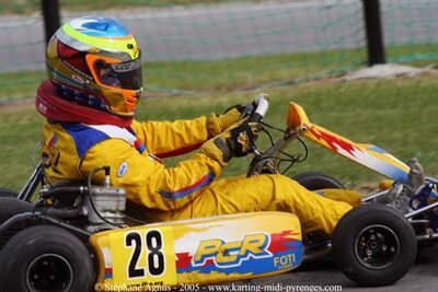 17 et 18/09/2005 : Coupe de France N100 & N125 à Lavelanet (Stéphane Agnus) 2005 — karting