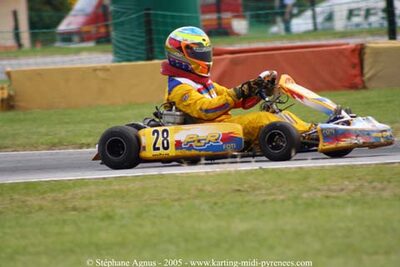 17 et 18/09/2005 : Coupe de France N100 & N125 à Lavelanet (Stéphane Agnus) 2005 — karting