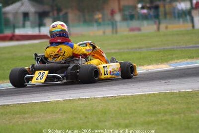 17 et 18/09/2005 : Coupe de France N100 & N125 à Lavelanet (Stéphane Agnus) 2005 — karting