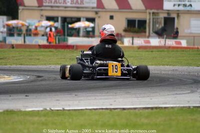 17 et 18/09/2005 : Coupe de France N100 & N125 à Lavelanet (Stéphane Agnus) 2005 — karting
