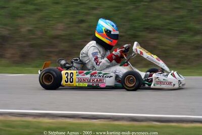 17 et 18/09/2005 : Coupe de France N100 & N125 à Lavelanet (Stéphane Agnus) 2005 — karting