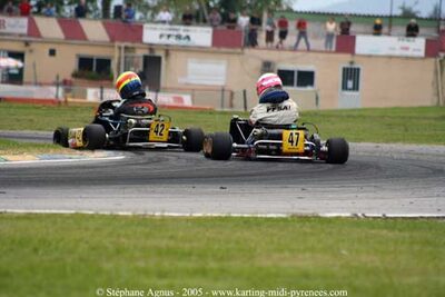17 et 18/09/2005 : Coupe de France N100 & N125 à Lavelanet (Stéphane Agnus) 2005 — karting