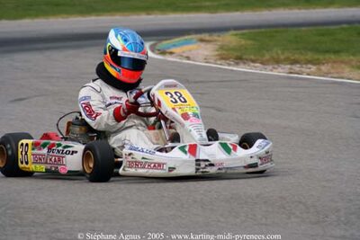17 et 18/09/2005 : Coupe de France N100 & N125 à Lavelanet (Stéphane Agnus) 2005 — karting