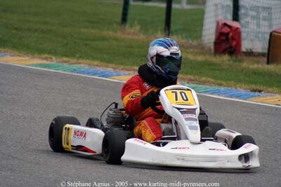 17 et 18/09/2005 : Coupe de France N100 & N125 à Lavelanet (Stéphane Agnus) 2005 — karting
