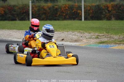 17 et 18/09/2005 : Coupe de France N100 & N125 à Lavelanet (Stéphane Agnus) 2005 — karting
