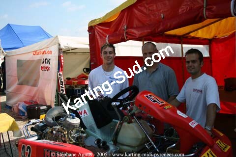 17 et 18/09/2005 : Coupe de France N100 & N125 à Lavelanet (Stéphane Agnus) 2005 — karting
