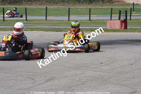 17 et 18/09/2005 : Coupe de France N100 & N125 à Lavelanet (Stéphane Agnus) 2005 — karting