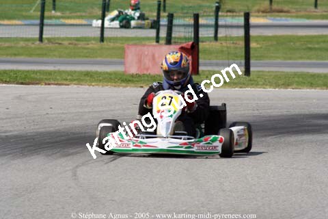 17 et 18/09/2005 : Coupe de France N100 & N125 à Lavelanet (Stéphane Agnus) 2005 — karting