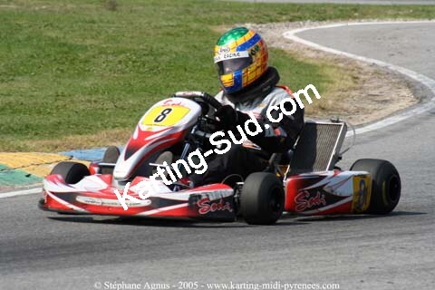 17 et 18/09/2005 : Coupe de France N100 & N125 à Lavelanet (Stéphane Agnus) 2005 — karting