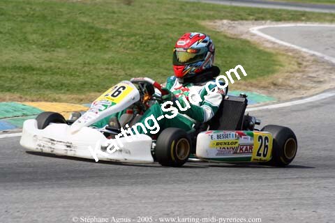 17 et 18/09/2005 : Coupe de France N100 & N125 à Lavelanet (Stéphane Agnus) 2005 — karting