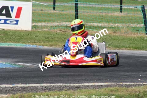 17 et 18/09/2005 : Coupe de France N100 & N125 à Lavelanet (Stéphane Agnus) 2005 — karting