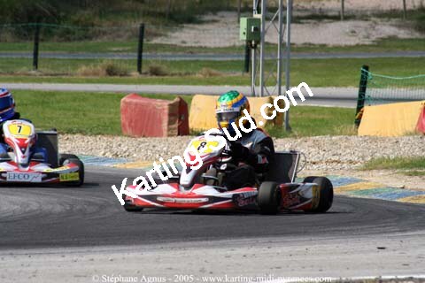 17 et 18/09/2005 : Coupe de France N100 & N125 à Lavelanet (Stéphane Agnus) 2005 — karting